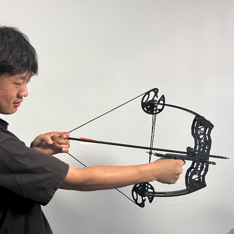 Composite Bow Archery High-quality Mini Bow CNC Processing Aluminum Outdoor Hunting and Shooting Composite Pulley Equipment